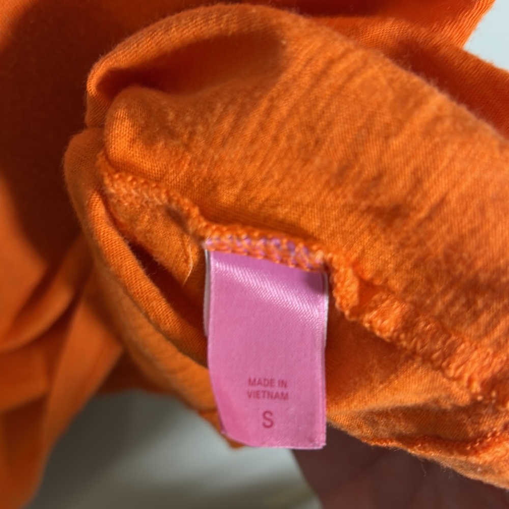 Victoria Secret Pink X Auburn University scoop neck Short Sleeve Shirt Sz Small - Picture 12 of 12